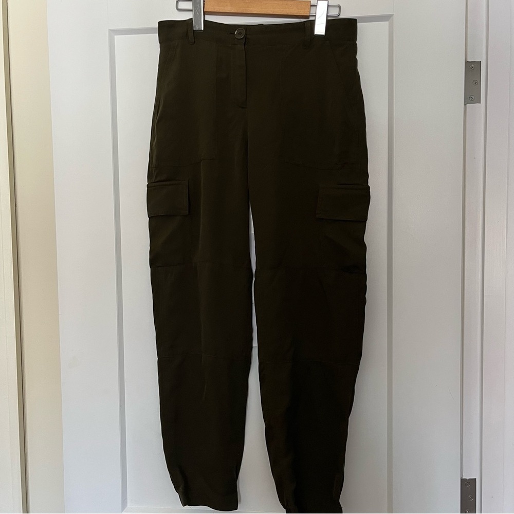 Olive Cargo Pants - Stylish Utility Trousers